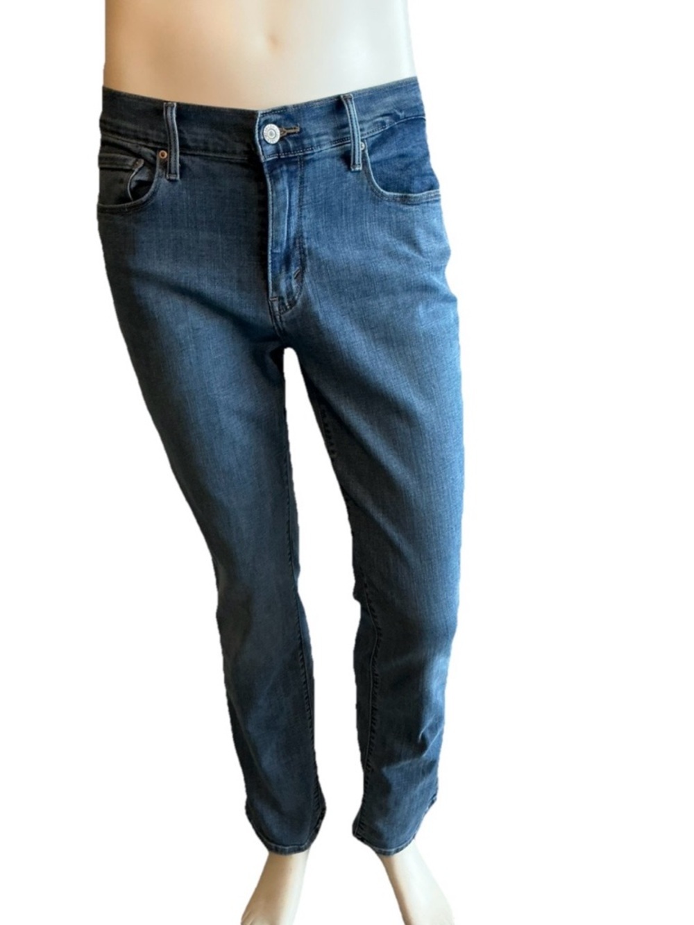 Levi's Slim Straight Men's Jeans - Dark Blue Denim